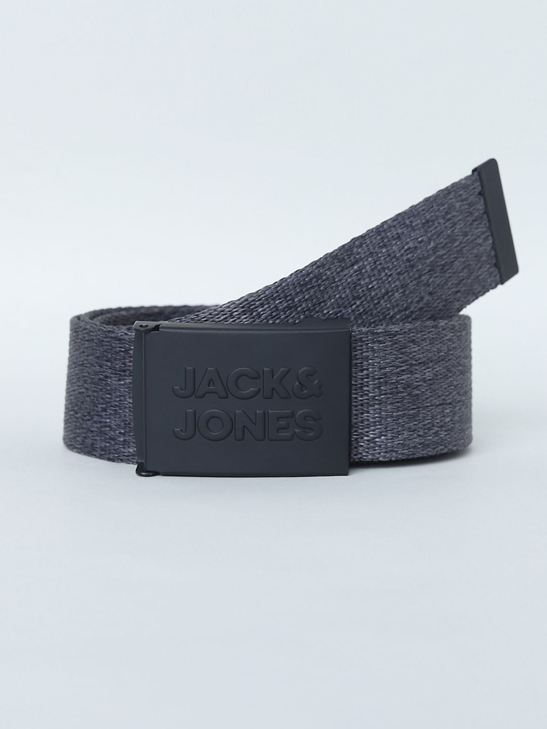 Dark Grey Snap Buckle Belt