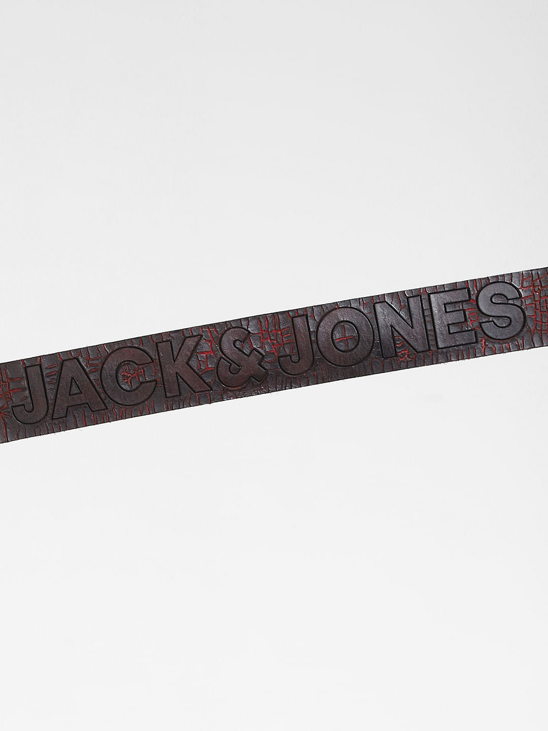 Brown Logo Detail Leather Belt