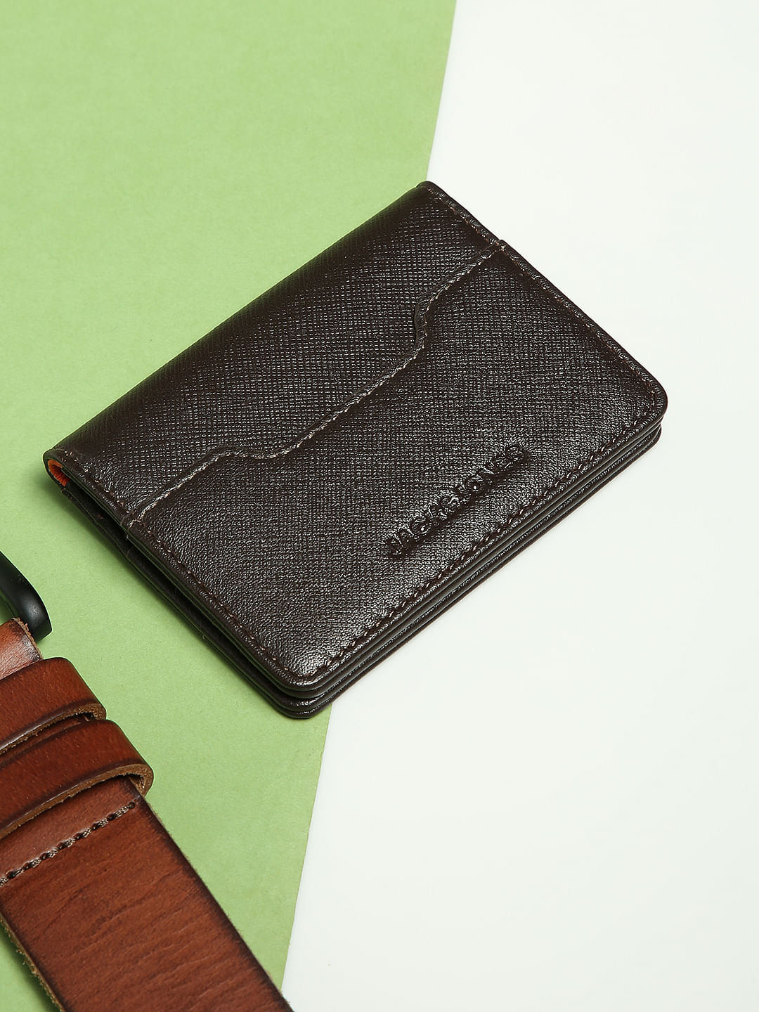 Brown Premium Leather Card Holder