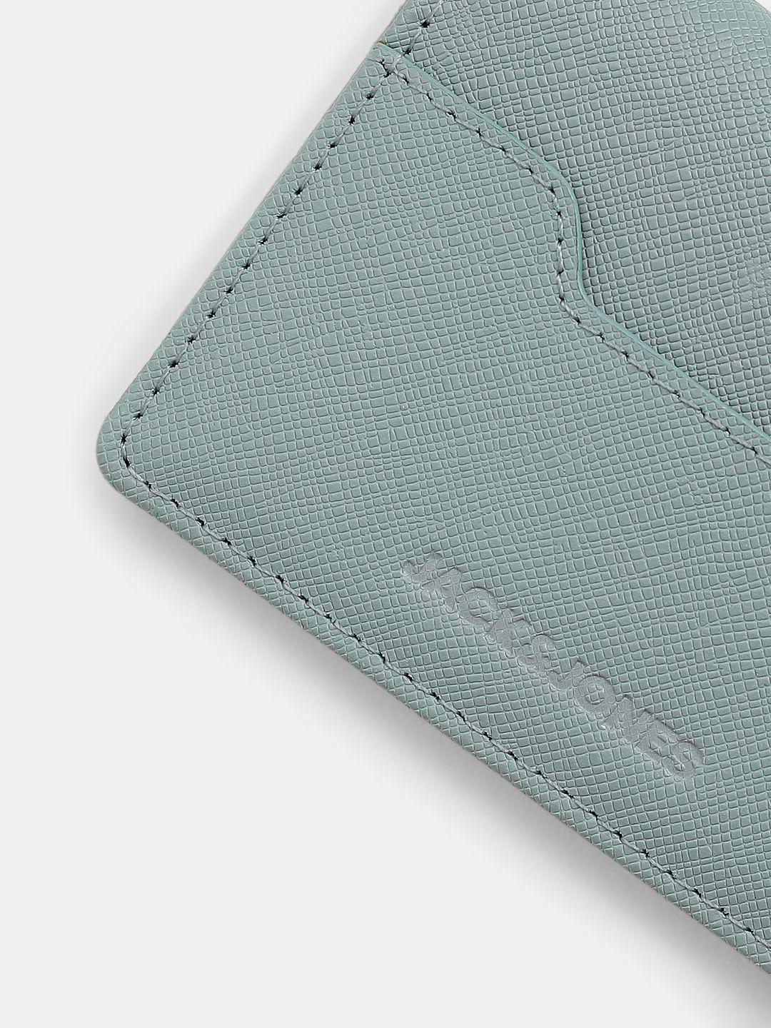Green Premium Leather Card Holder