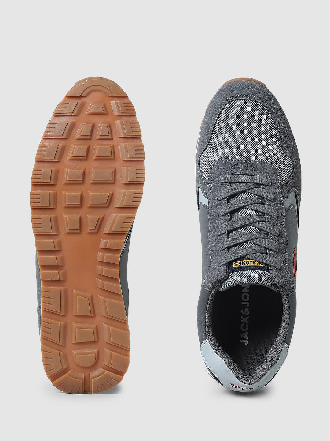 Grey PU Sneakers