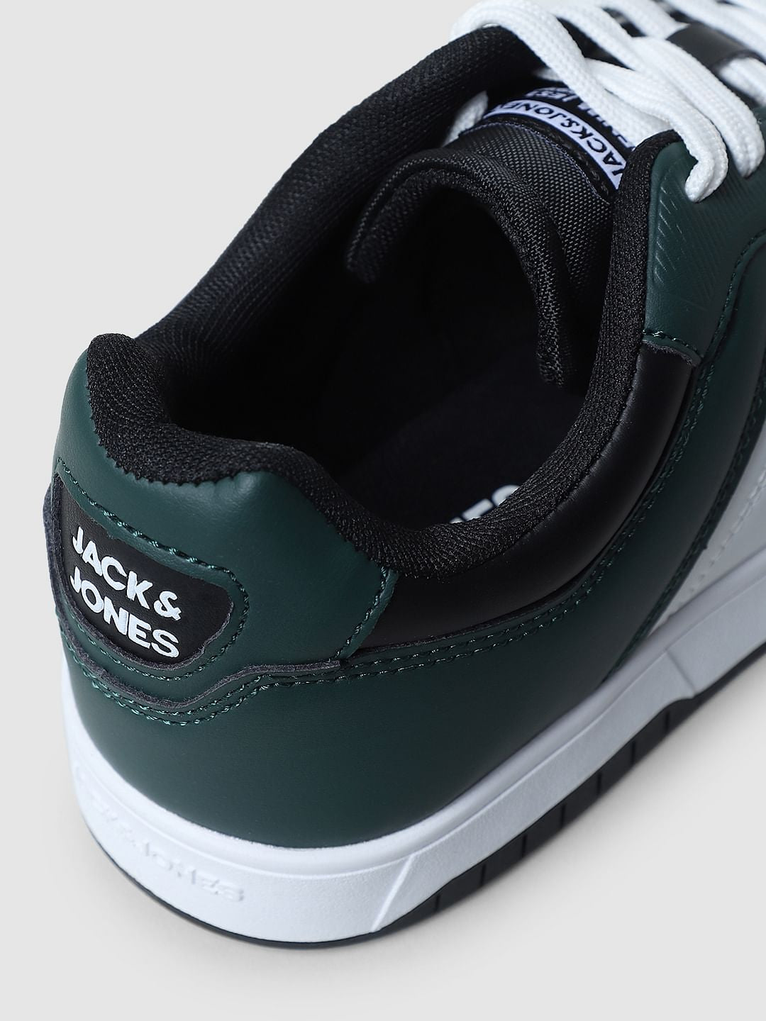 Green Colourblocked Sneakers