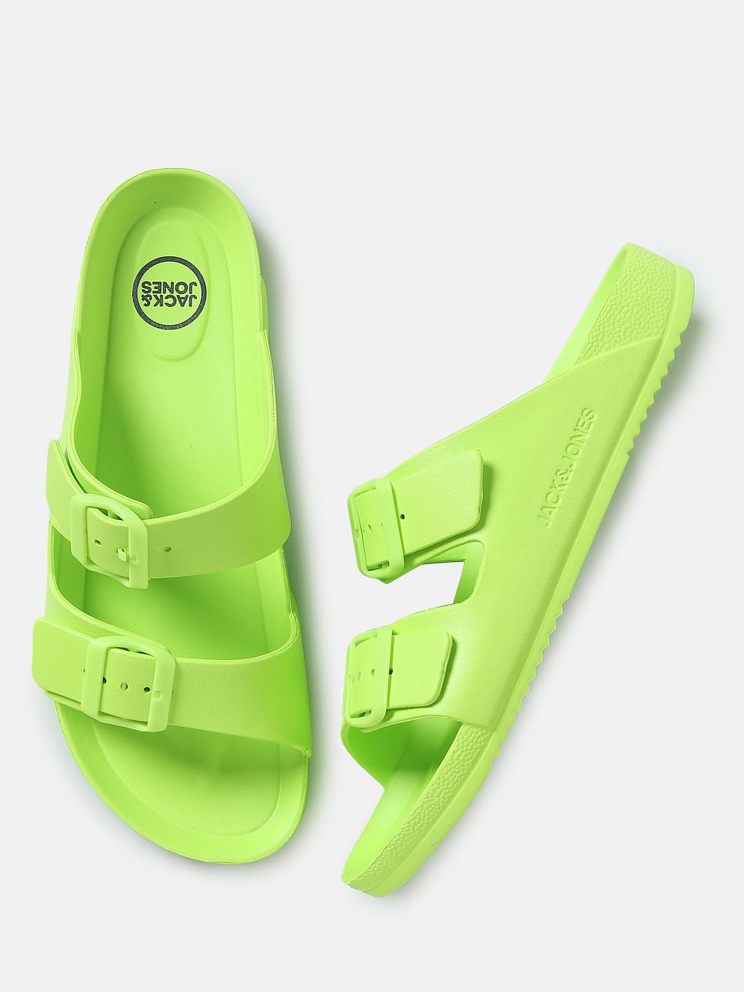 Neon Green Sandals