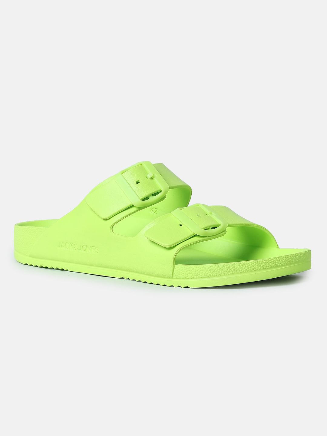 Neon Green Sandals