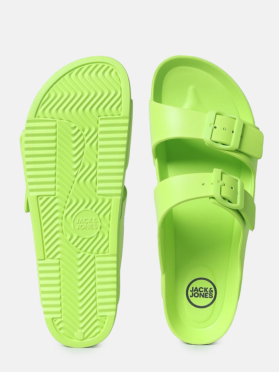 Neon Green Sandals