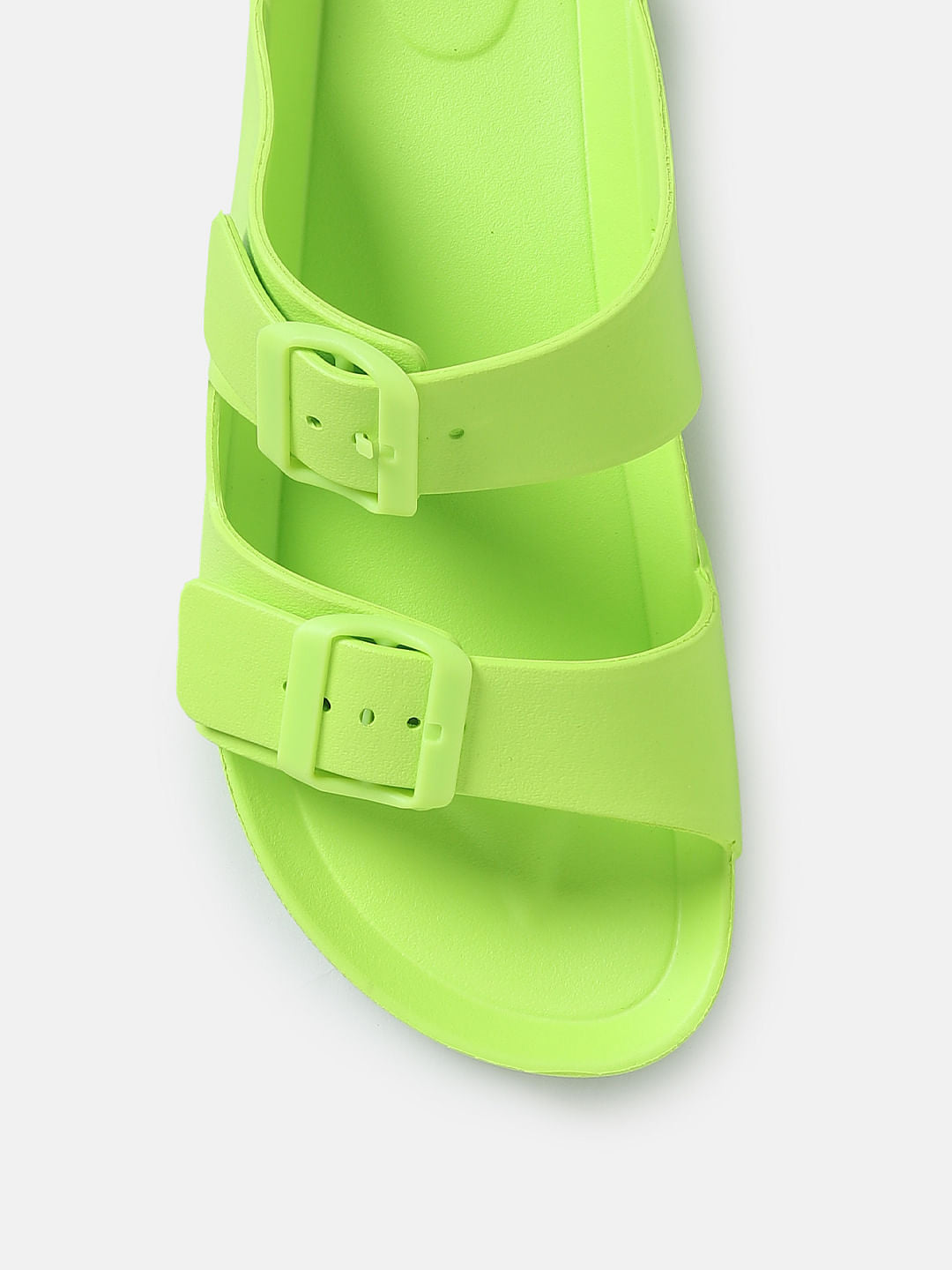 Neon Green Sandals