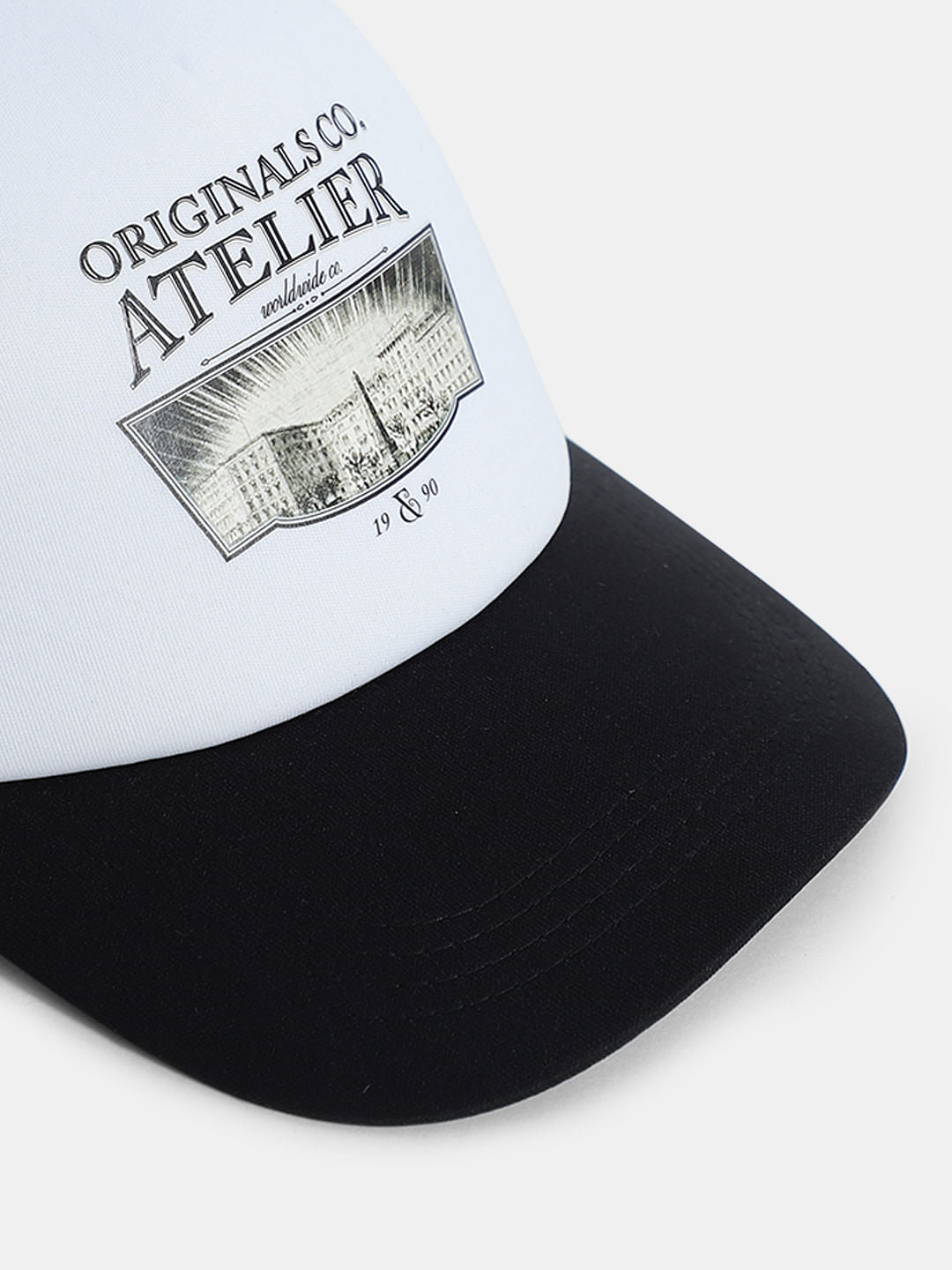 Navy Mesh Trucker Cap