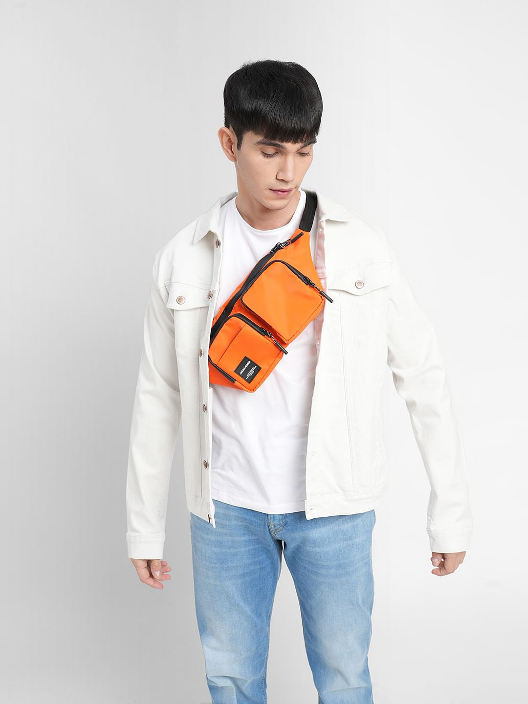 White Trucker Denim Jacket