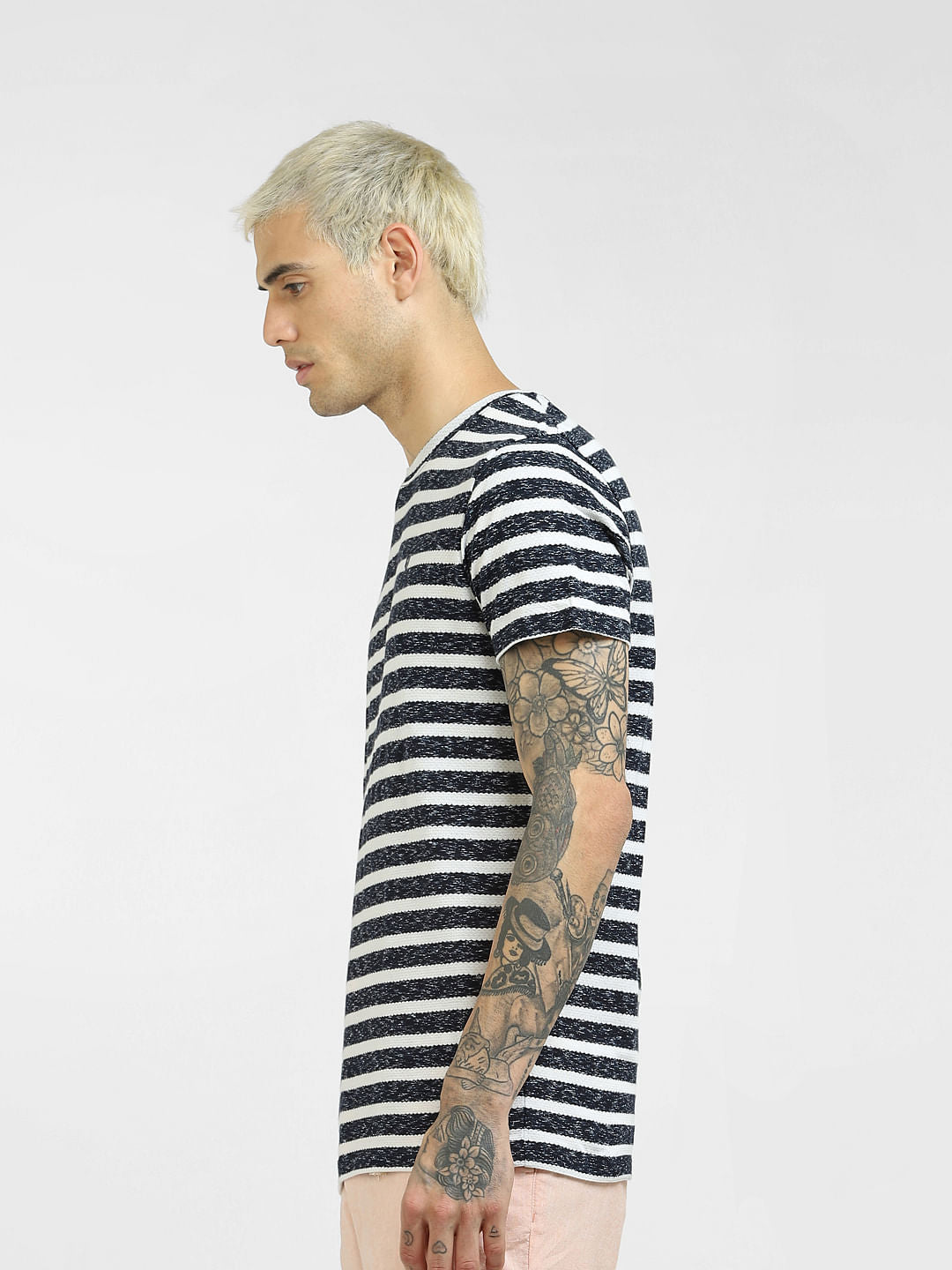Blue Striped T-shirt