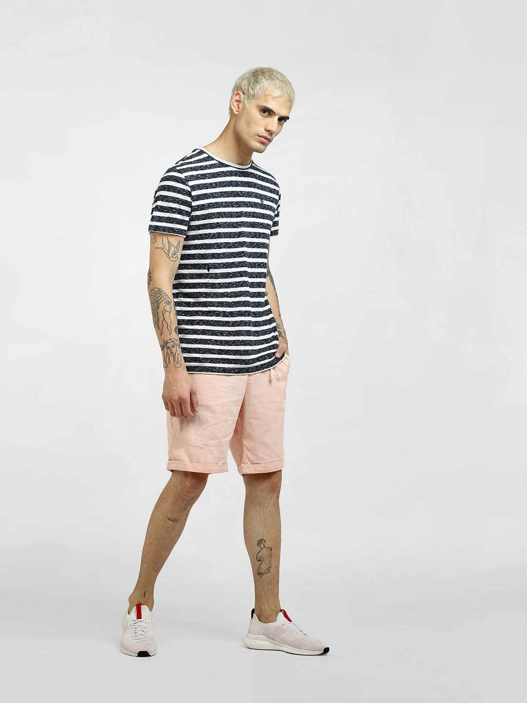 Blue Striped T-shirt