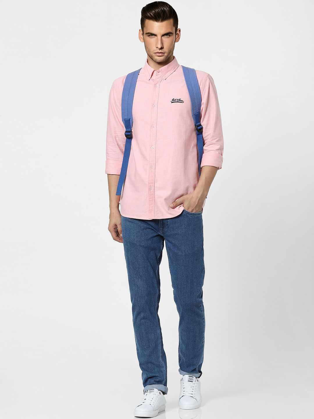 Pink Full Sleeves Shirt