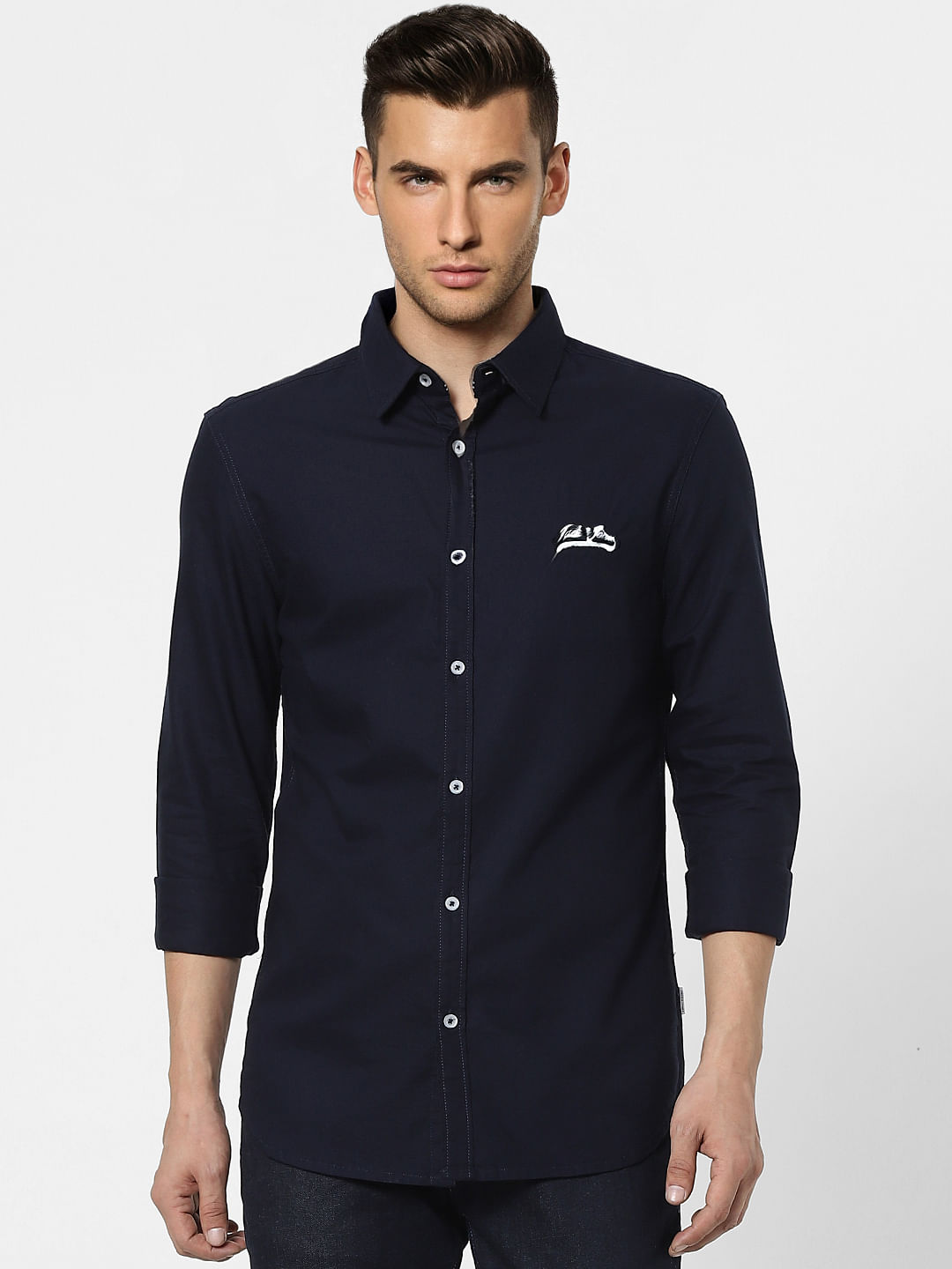 Blue Full Sleeves Shirt