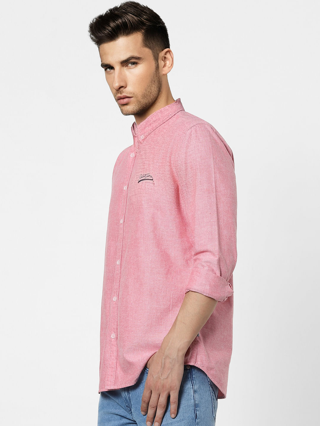 Pink Full Sleeves Shirt