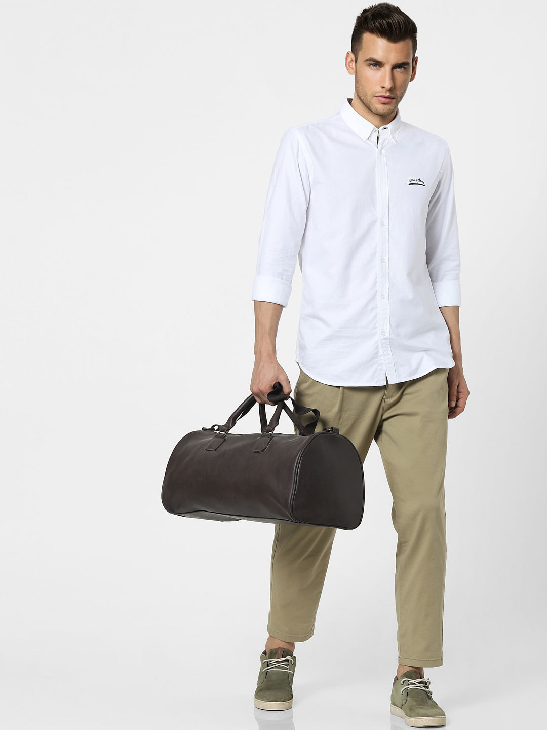 White Full Sleeves Shirt