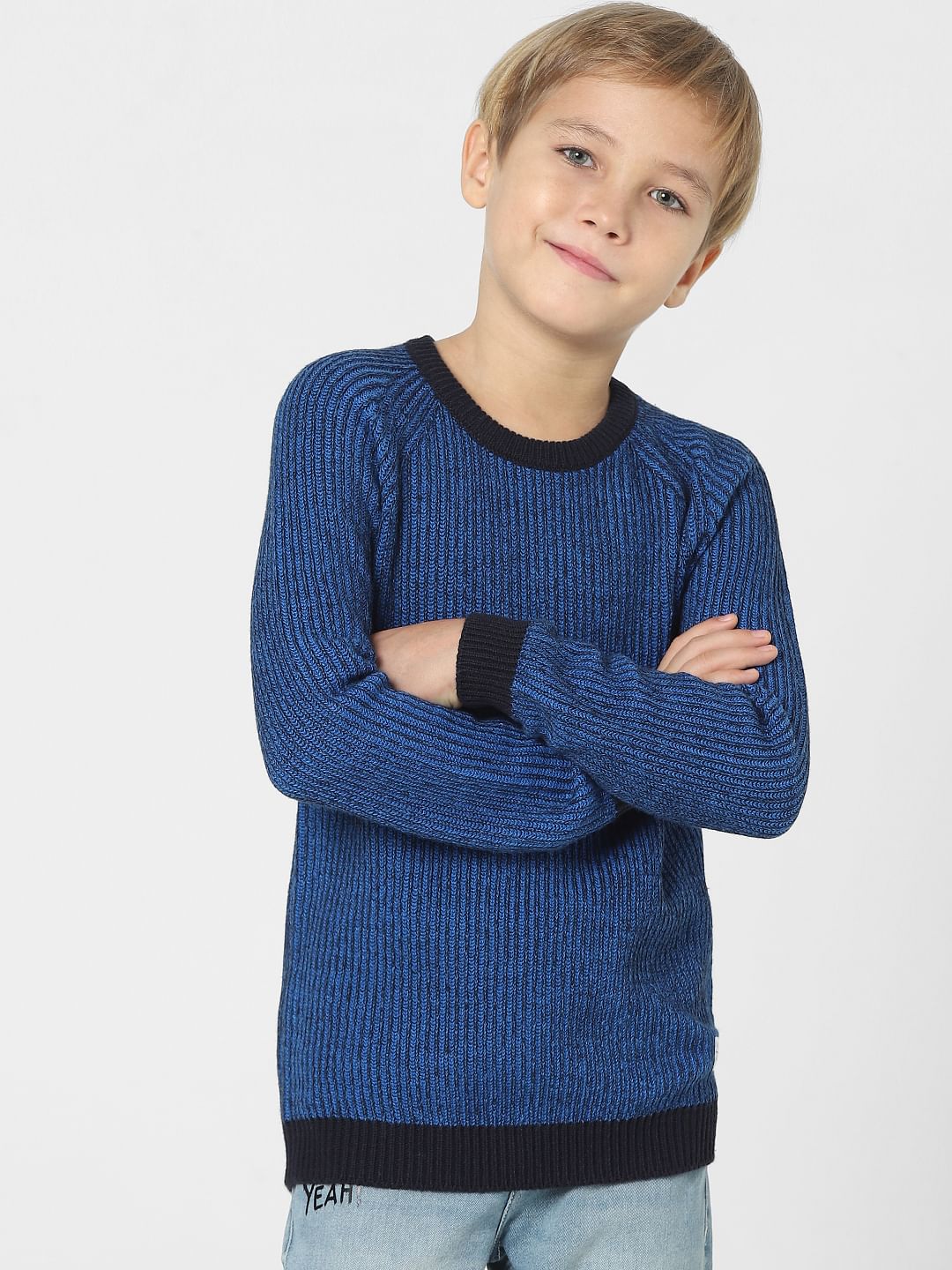 Boys Blue Pullover