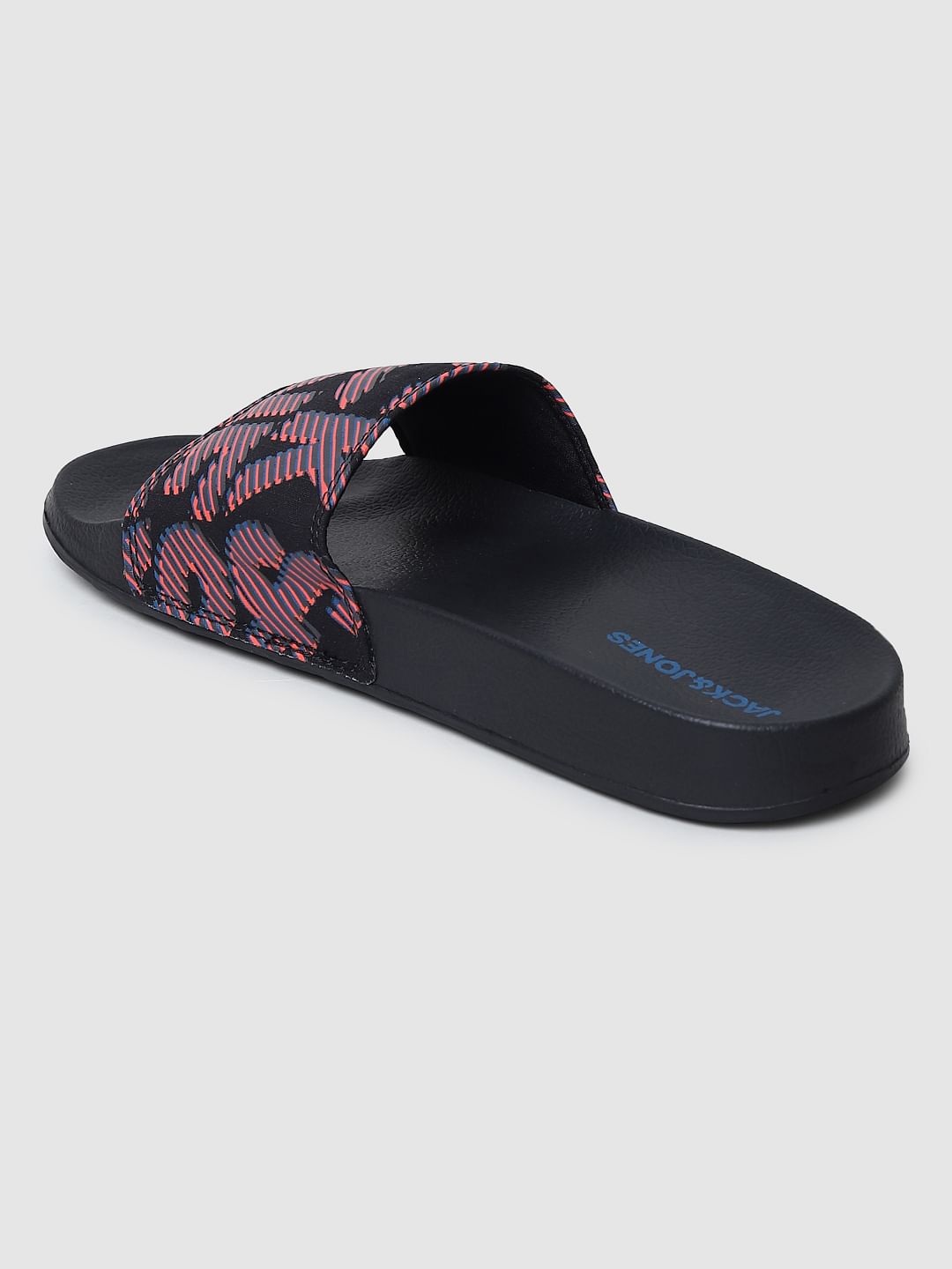 Black Typographic Print Sliders