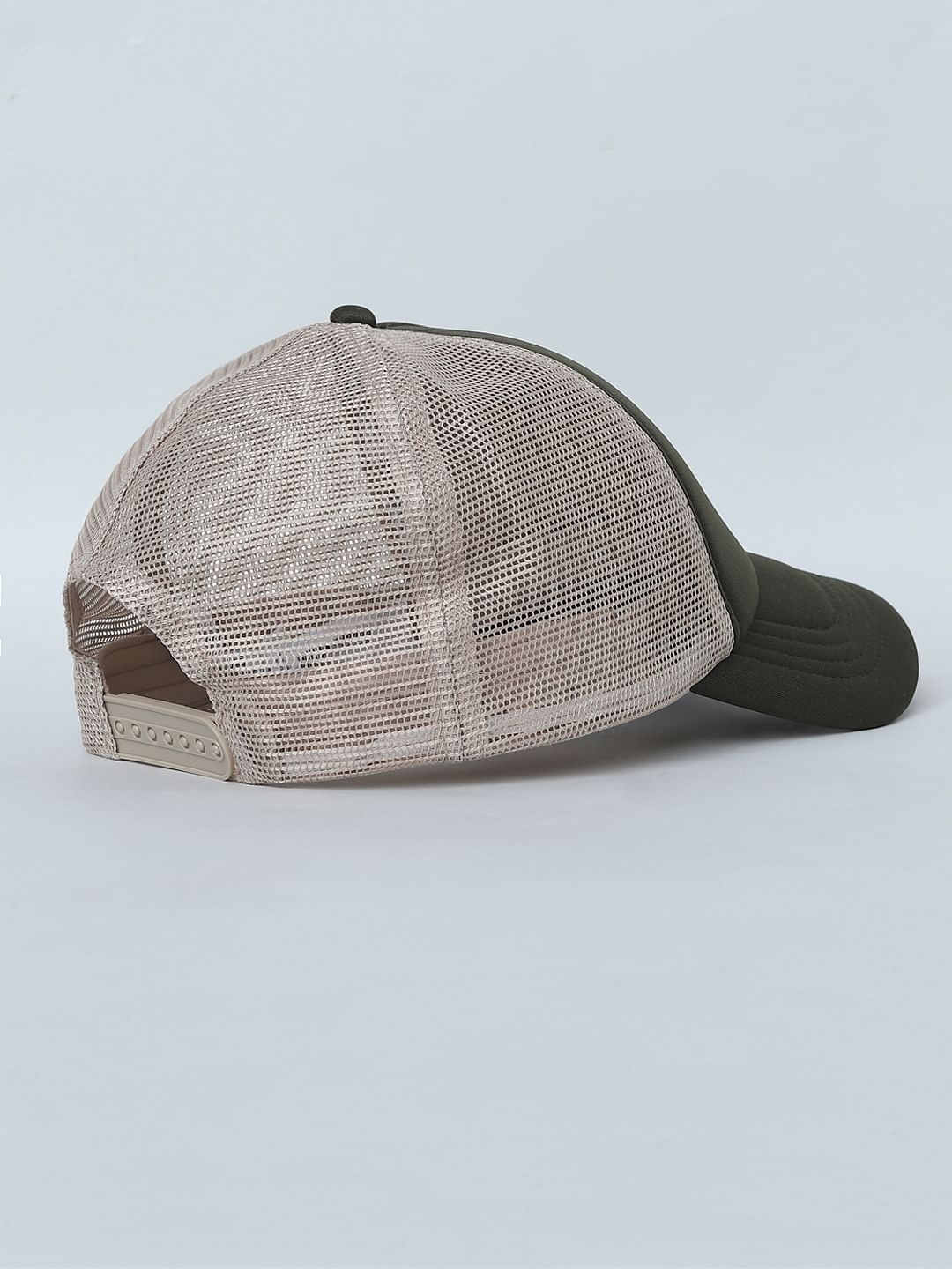Green Patch Branding Mesh Baseball Cap