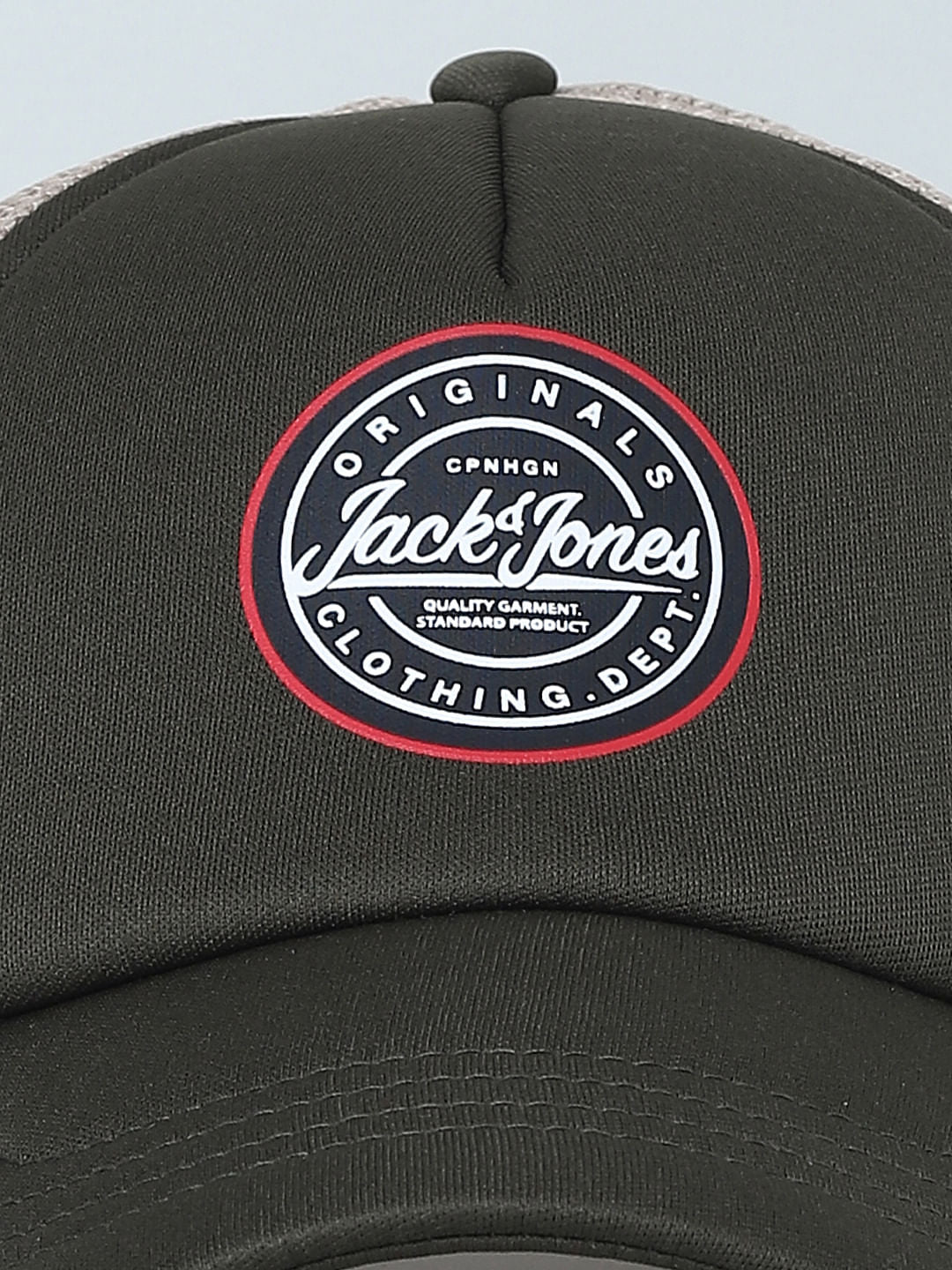 Green Patch Branding Mesh Baseball Cap