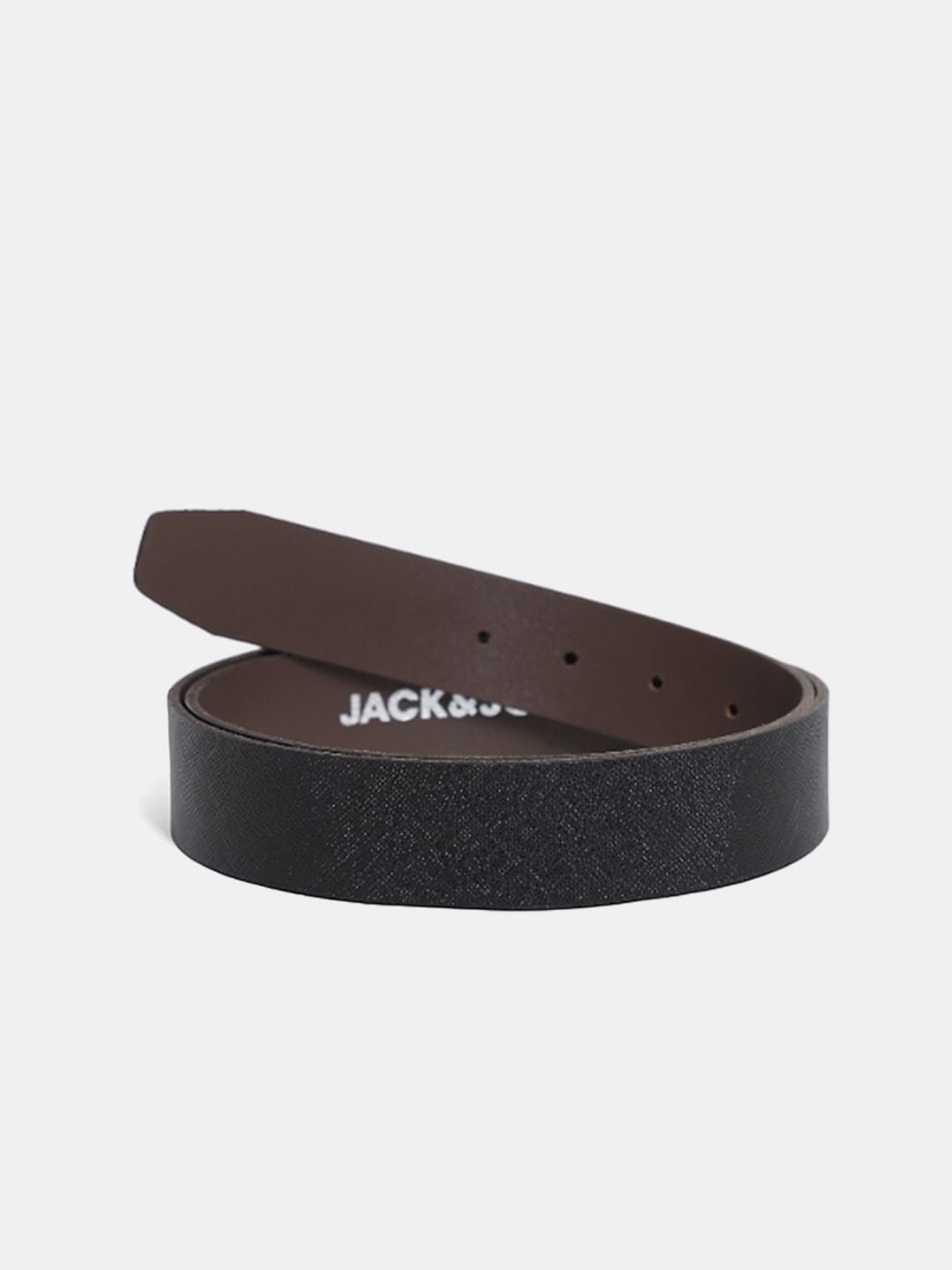Black Reversible Leather Belt