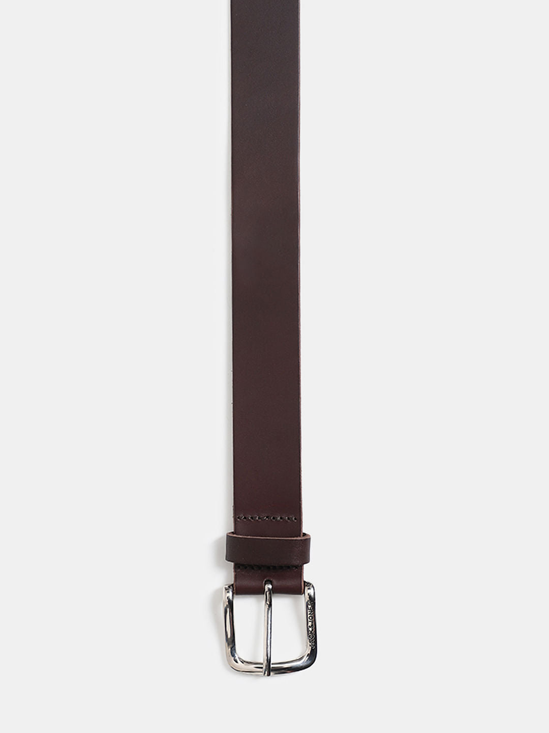 Dark Brown Leather Belt