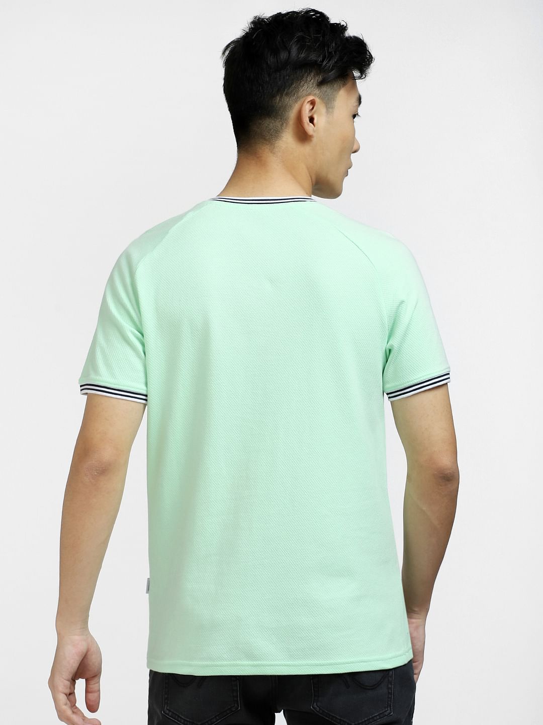 Light Green Crew Neck T-shirt