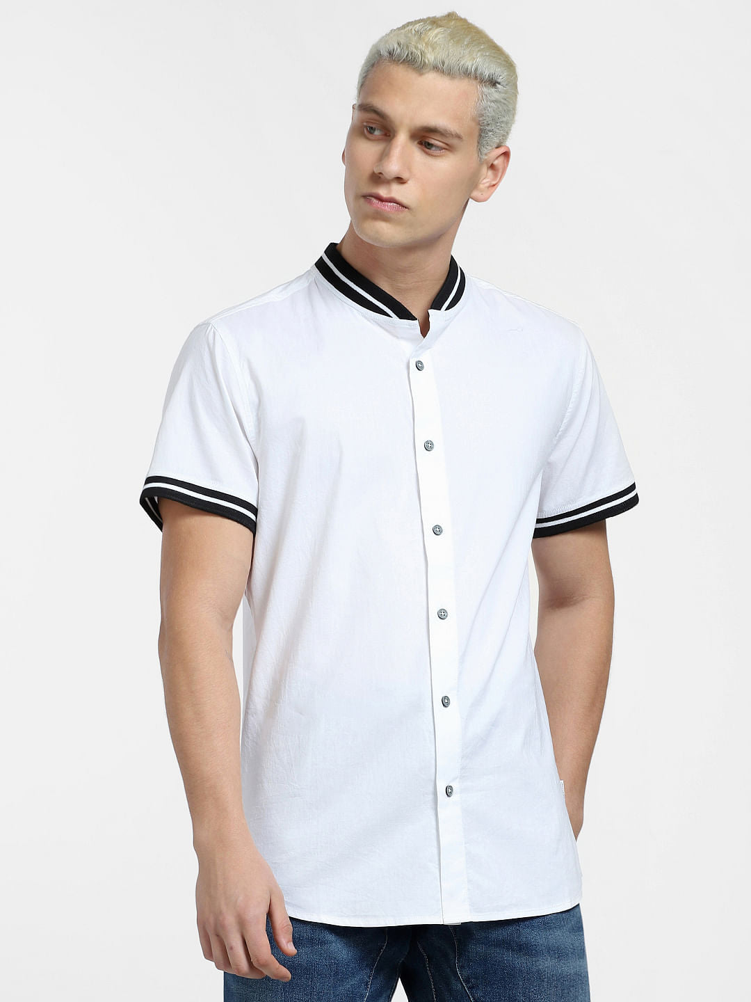 White Short Sleeves Shirt