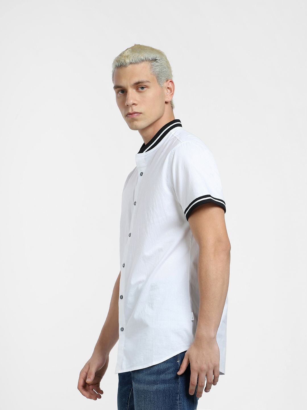 White Short Sleeves Shirt
