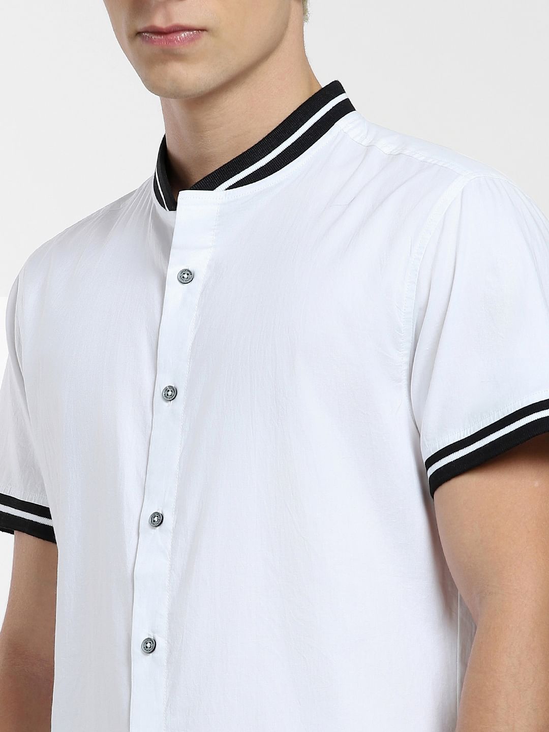 White Short Sleeves Shirt