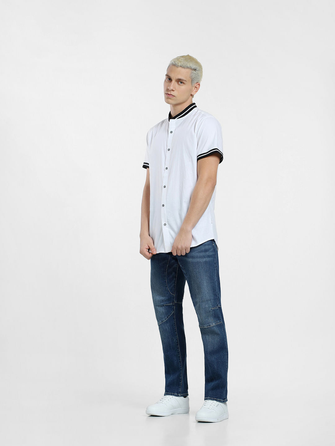 White Short Sleeves Shirt