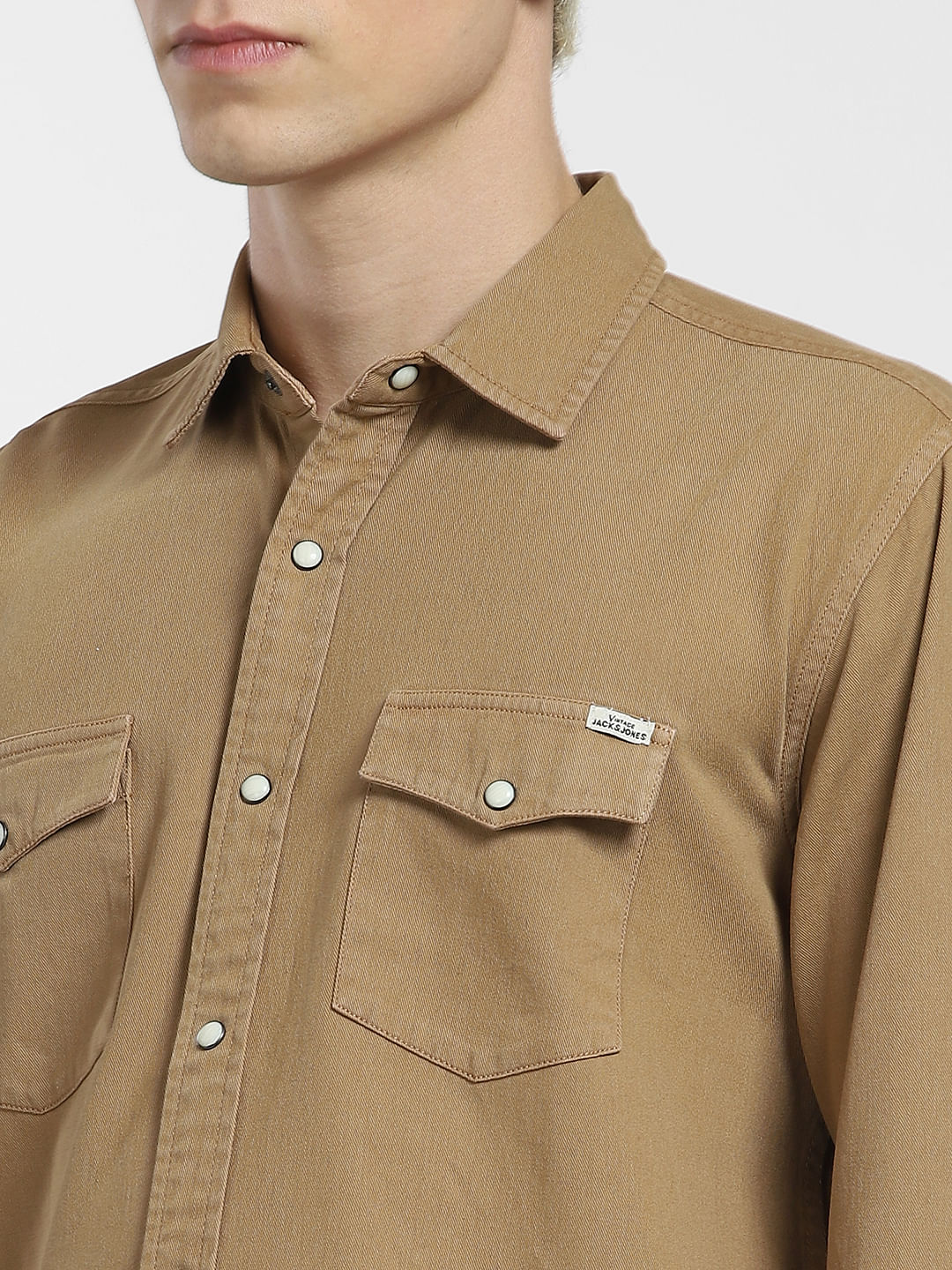 Brown Full Sleeves Shirt