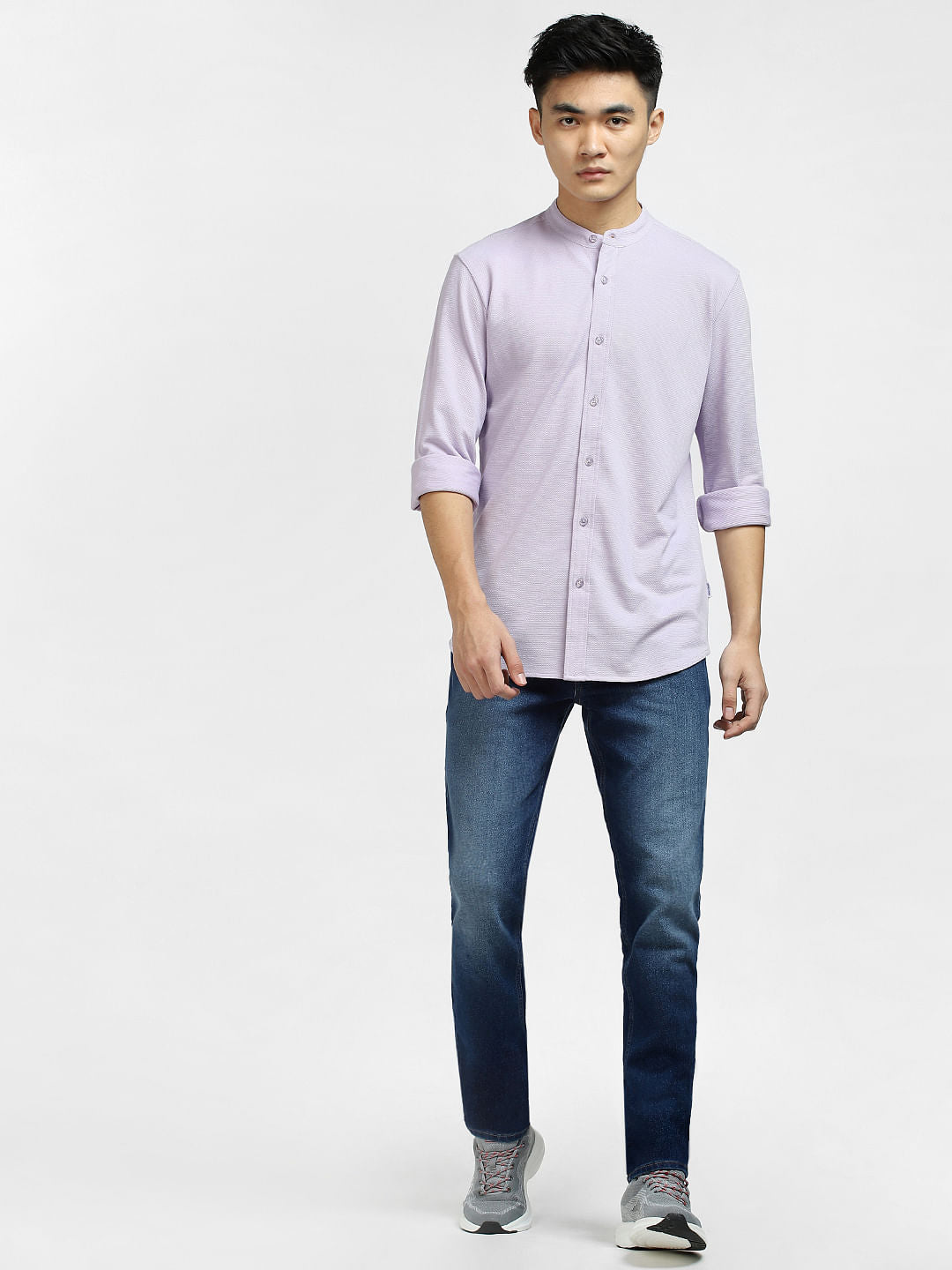 Lilac Full Sleeves Shirt