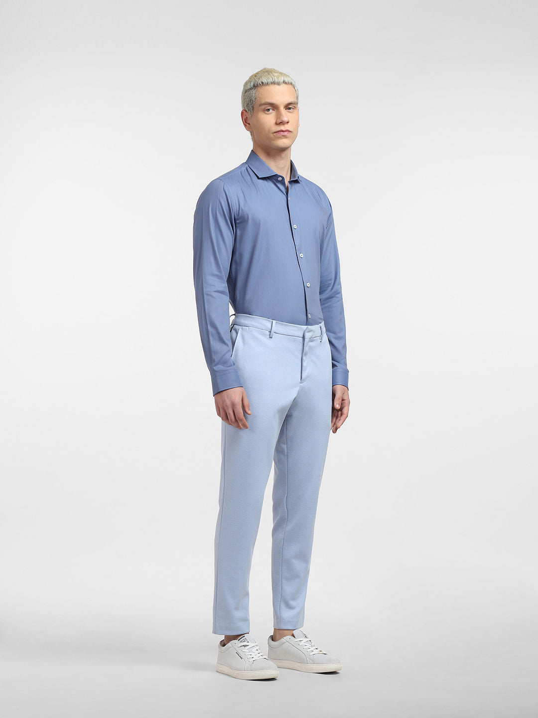Blue Full Sleeves Shirt