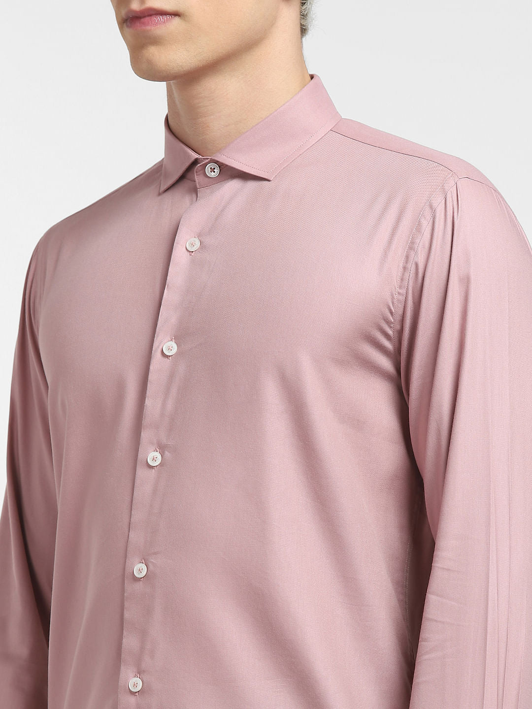 Pink Full Sleeves Shirt