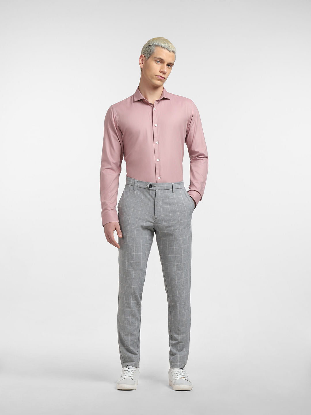 Pink Full Sleeves Shirt
