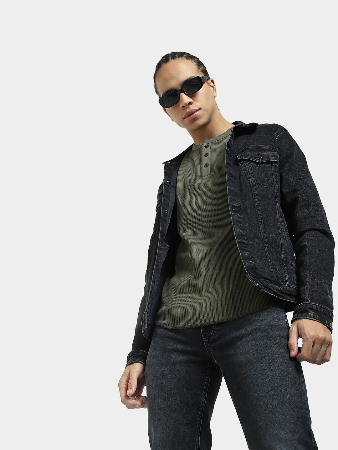 Green Henley T-shirt