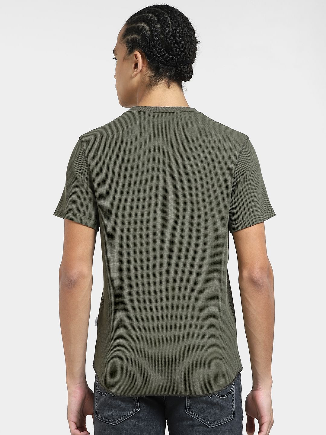 Green Henley T-shirt
