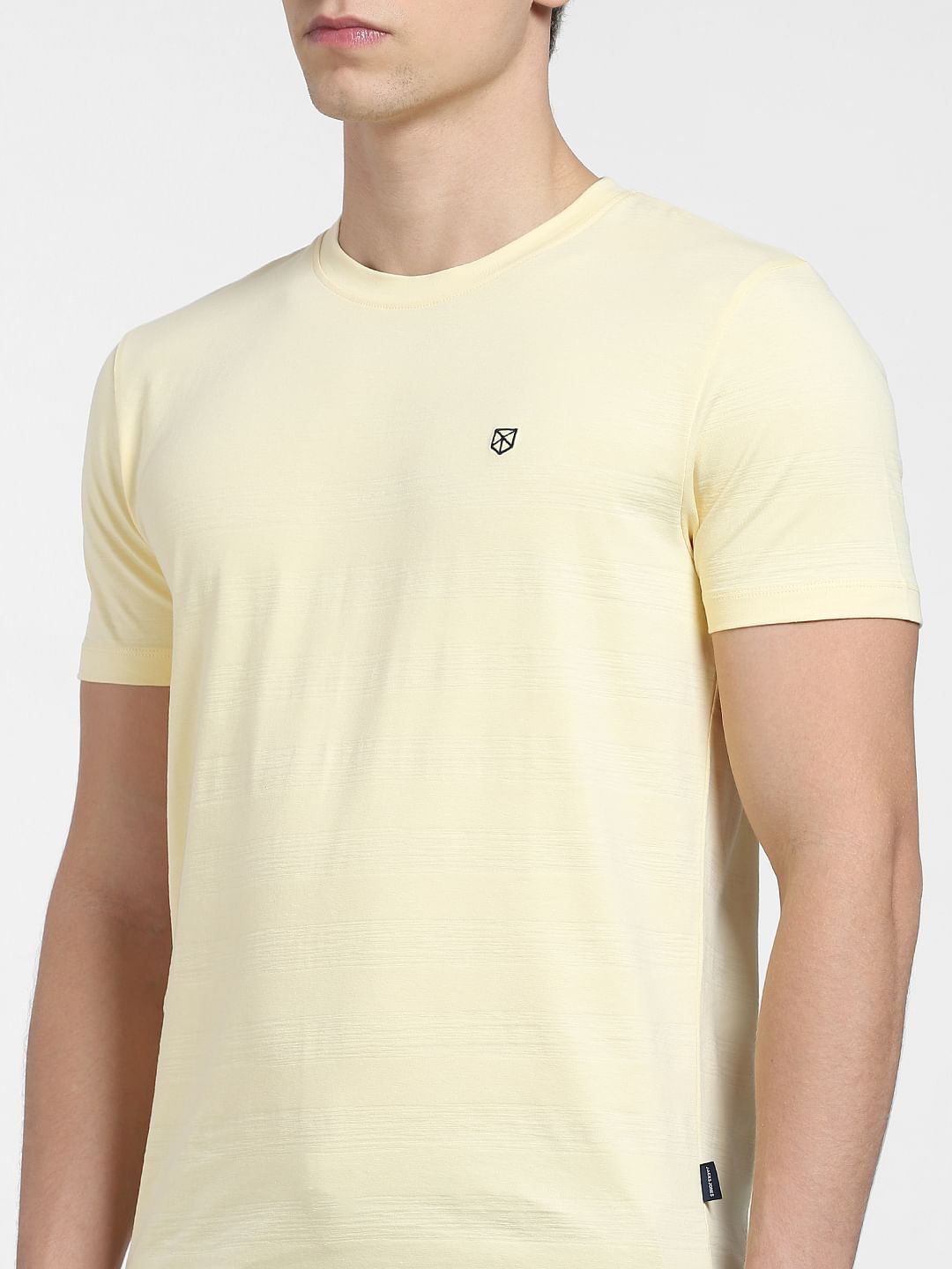 Yellow Crew Neck T-shirt