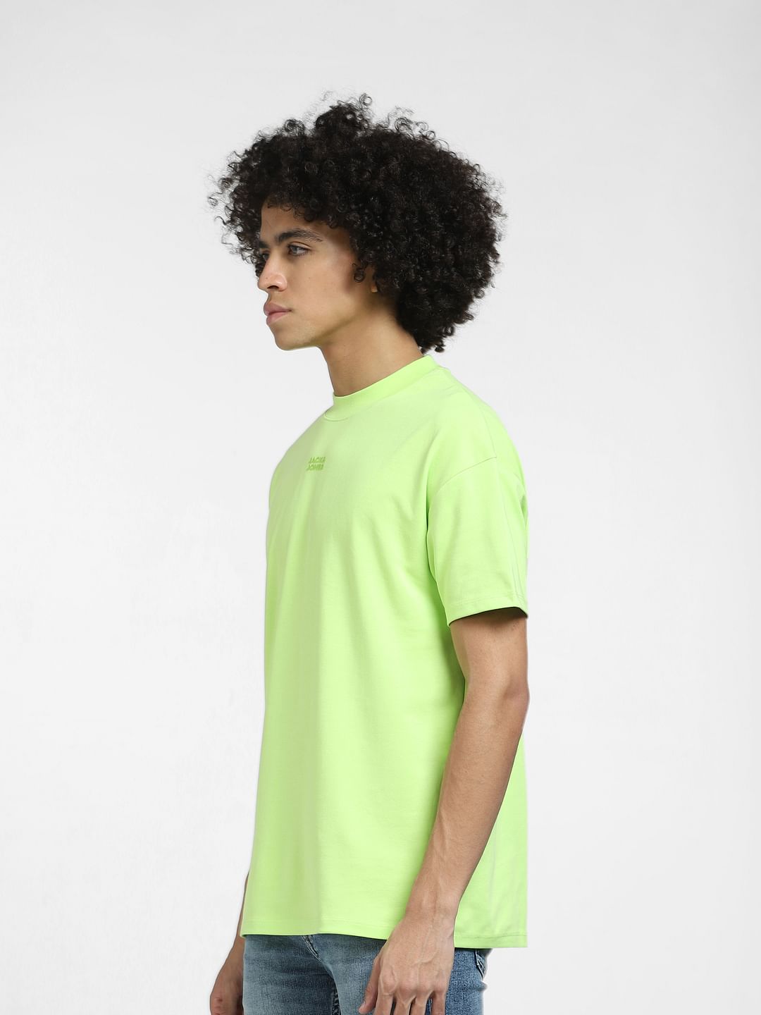 Lime Green Crew Neck T-shirt
