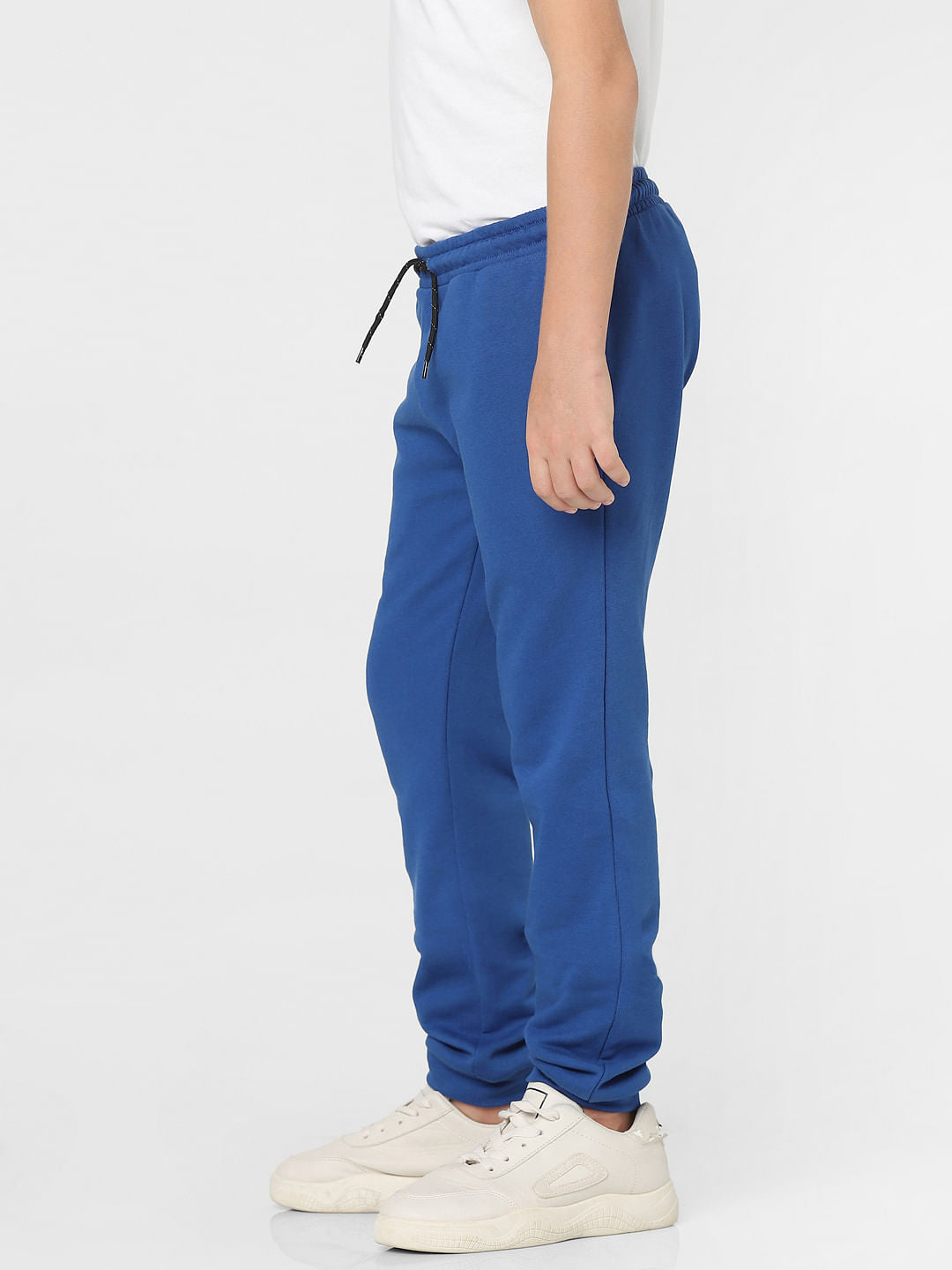Boys Blue Mid Rise Sweatpants