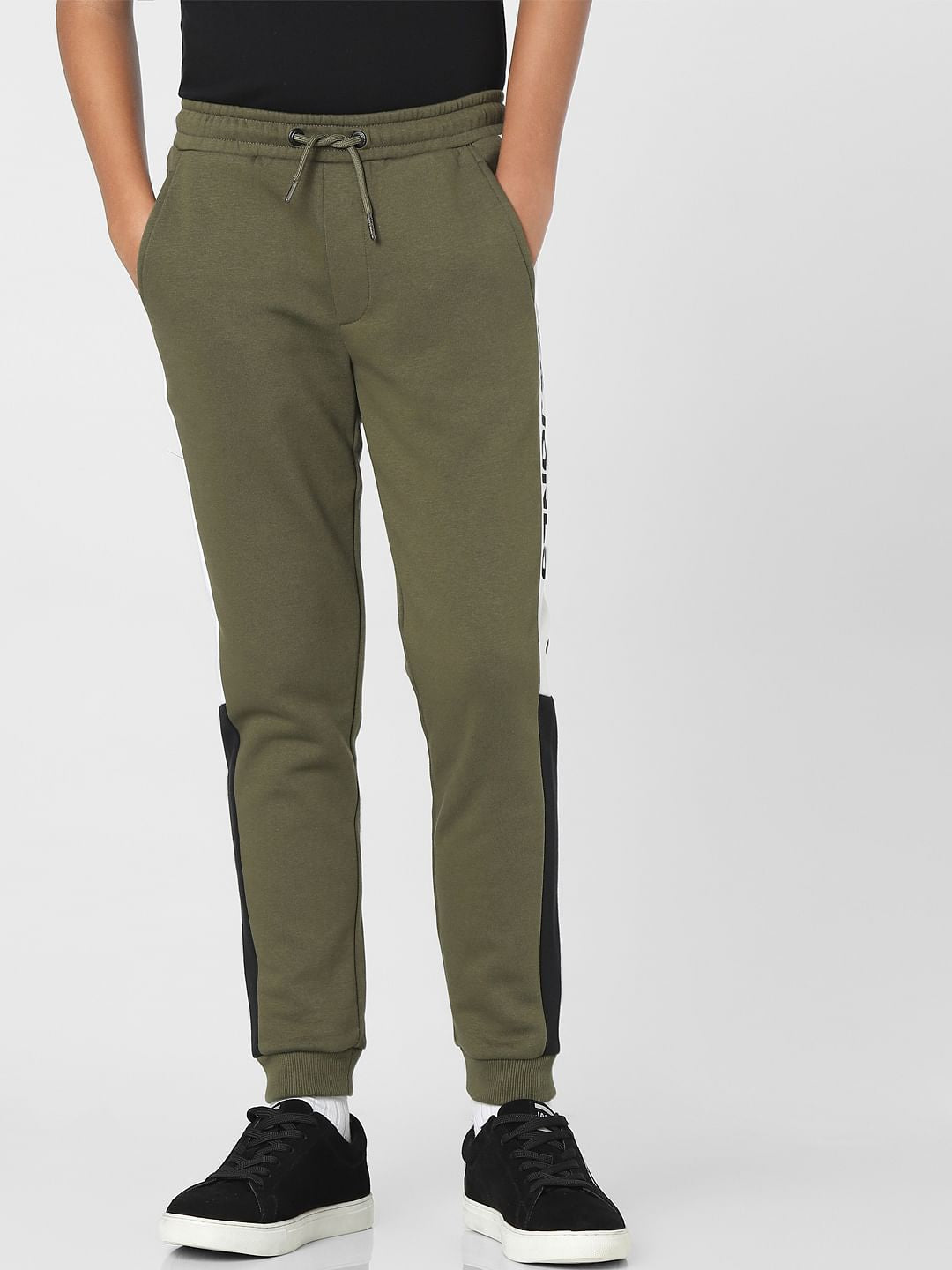 Green Mid Rise Sweatpants