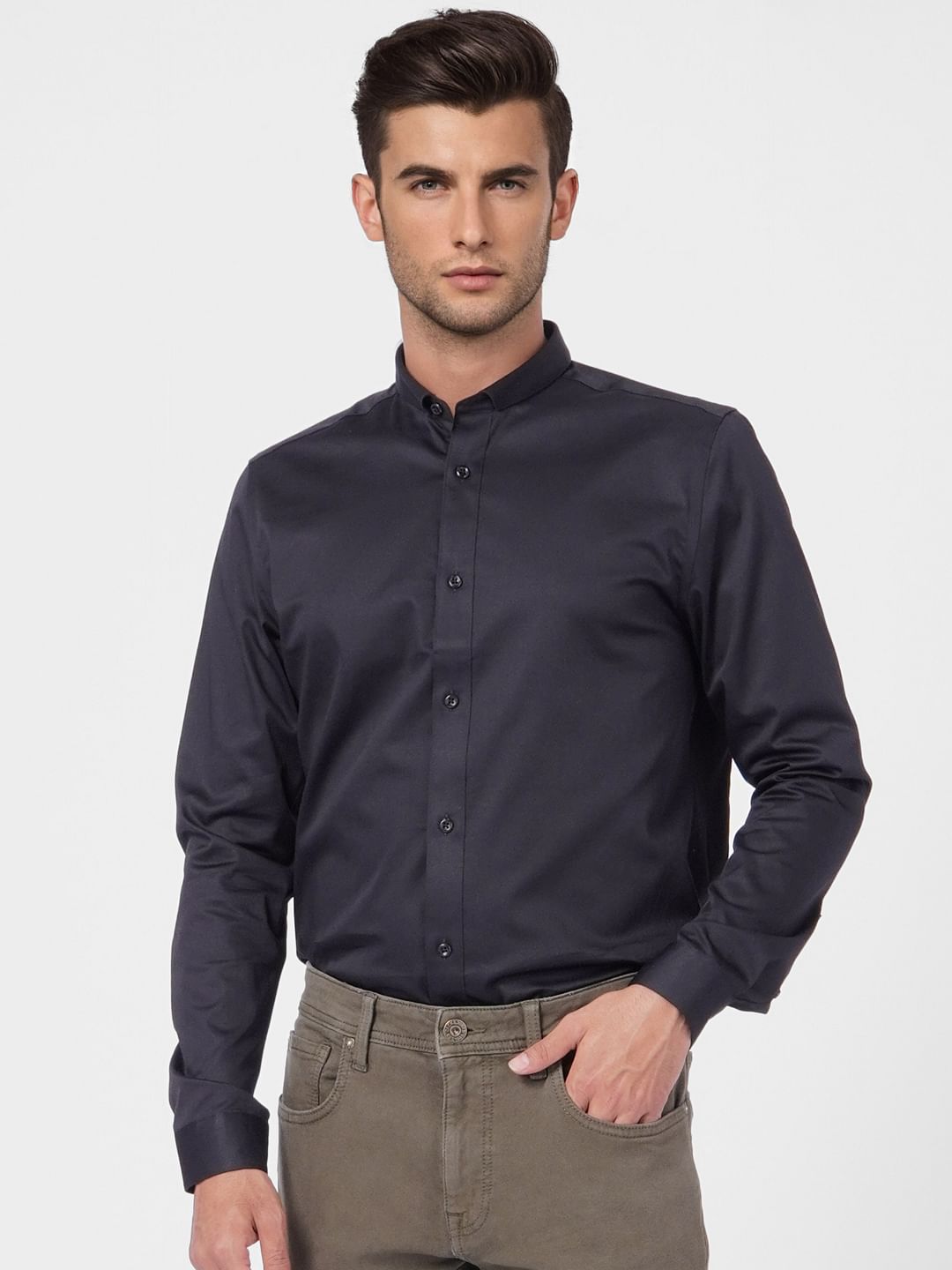Black Full Sleeves Shirt
