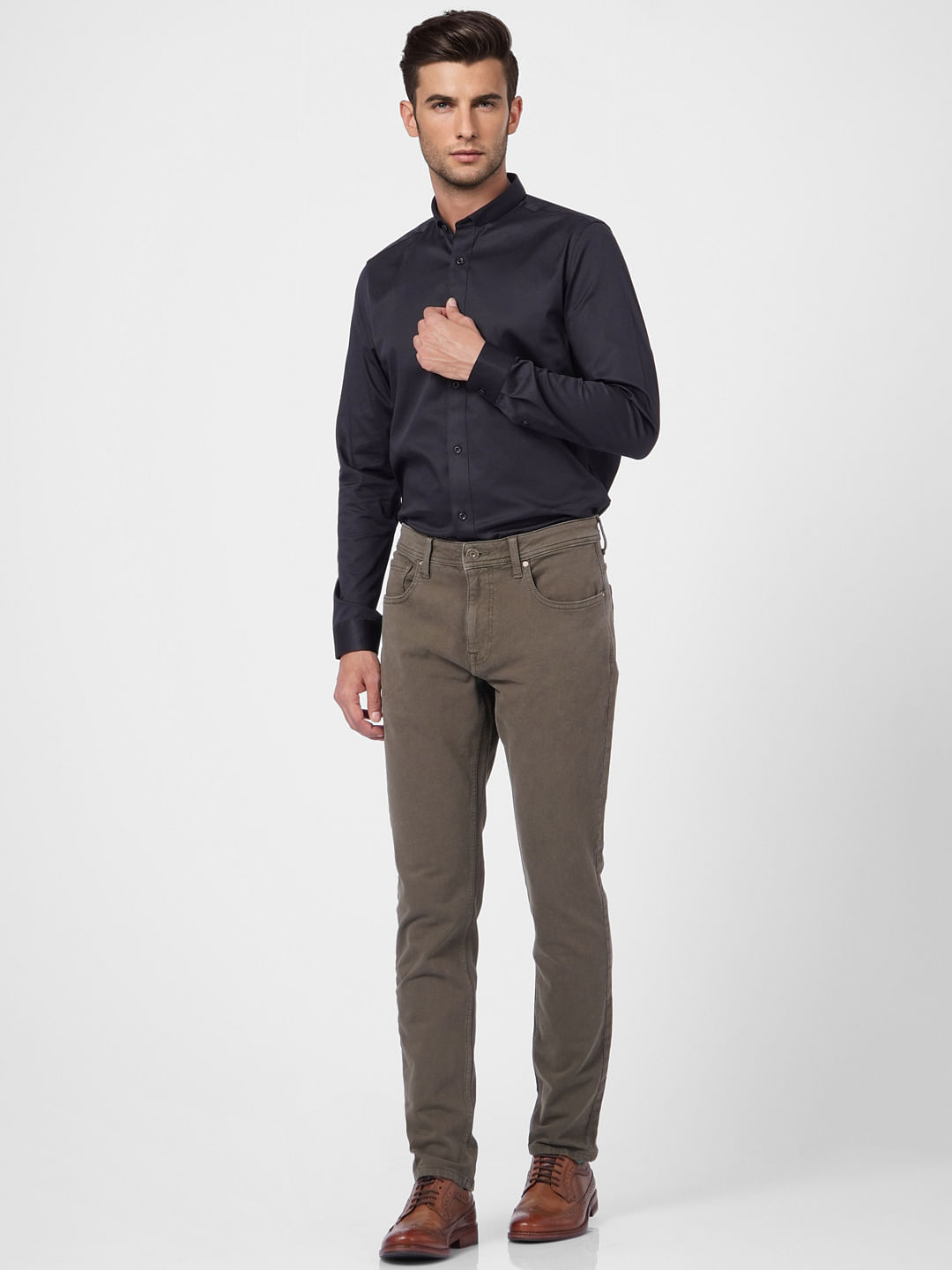 Black Full Sleeves Shirt