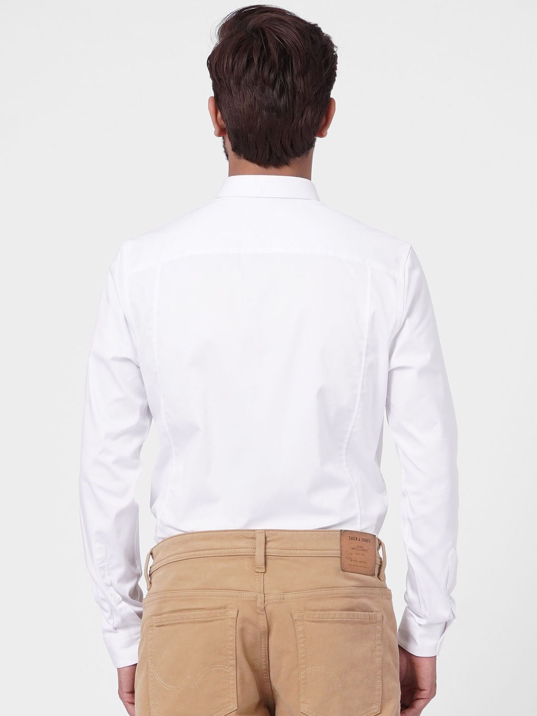 White Full Sleeves Shirt