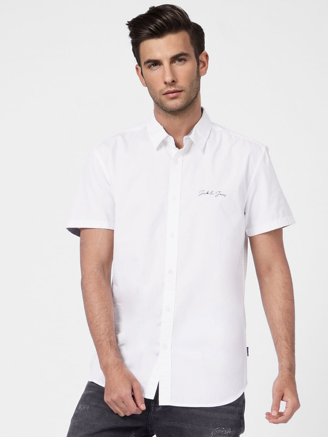 White Short Sleeves Shirt