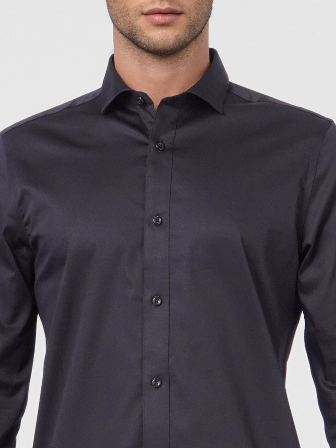Black Full Sleeves Shirt