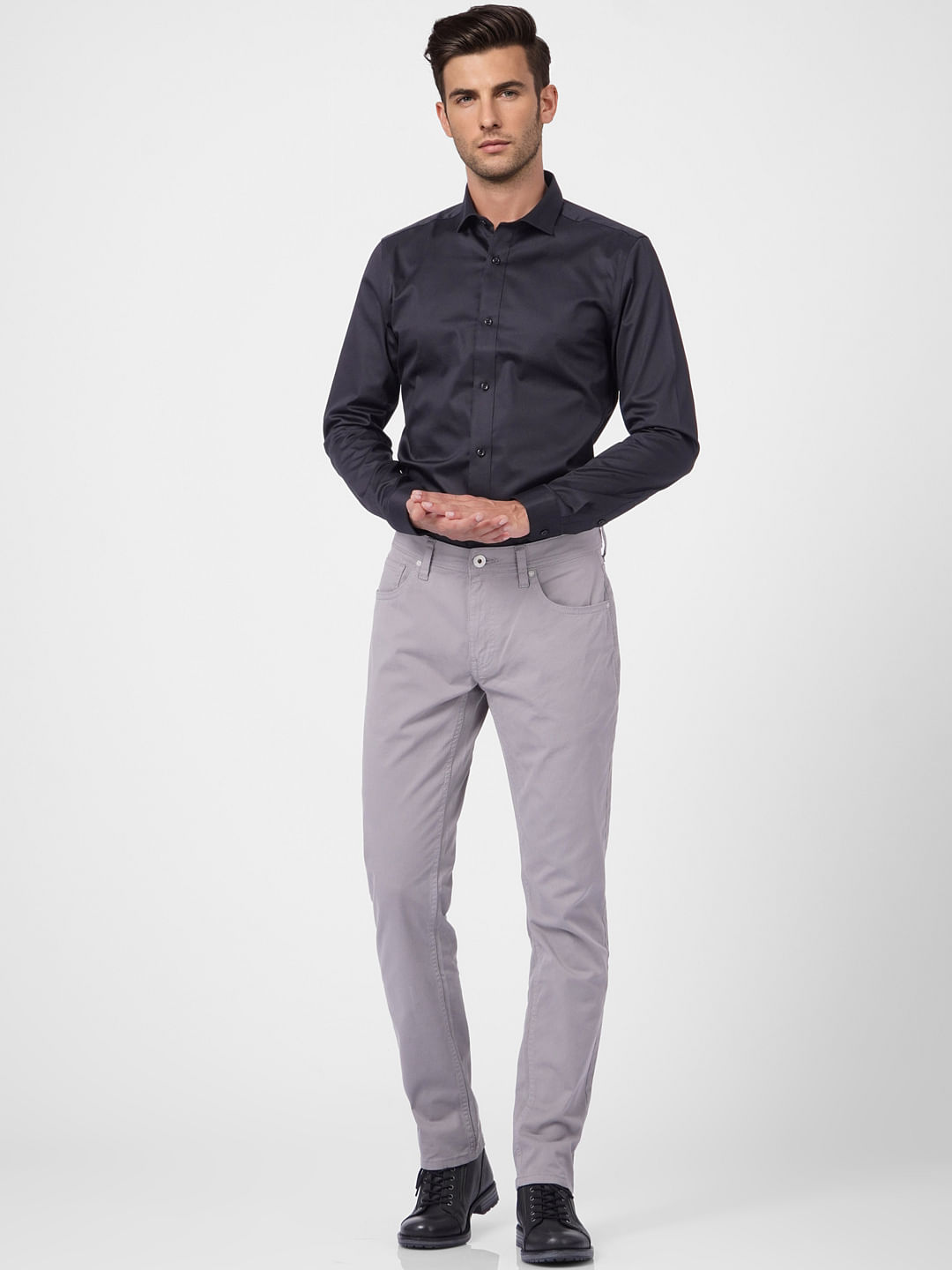 Black Full Sleeves Shirt