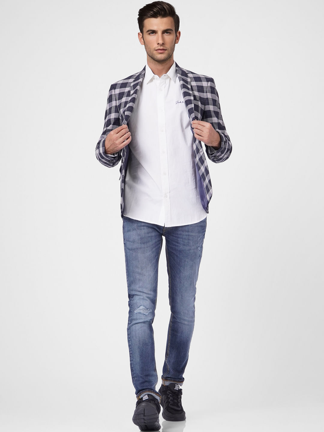 White Full Sleeves Shirt