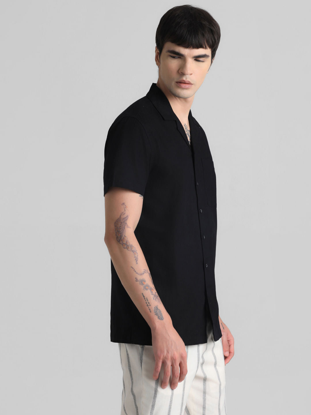 Black Short Sleeves Shirt