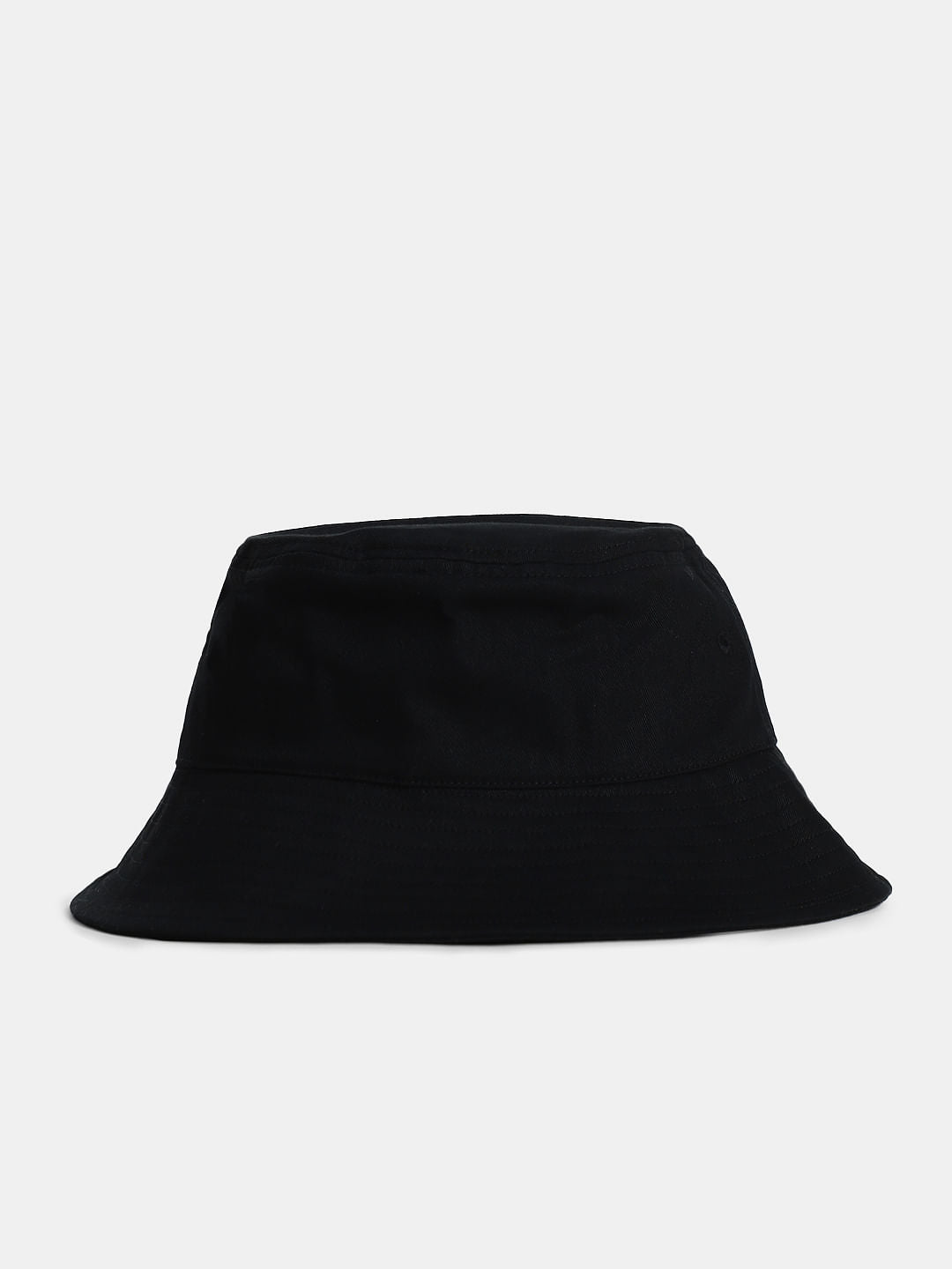Black Cotton Bucket Hat