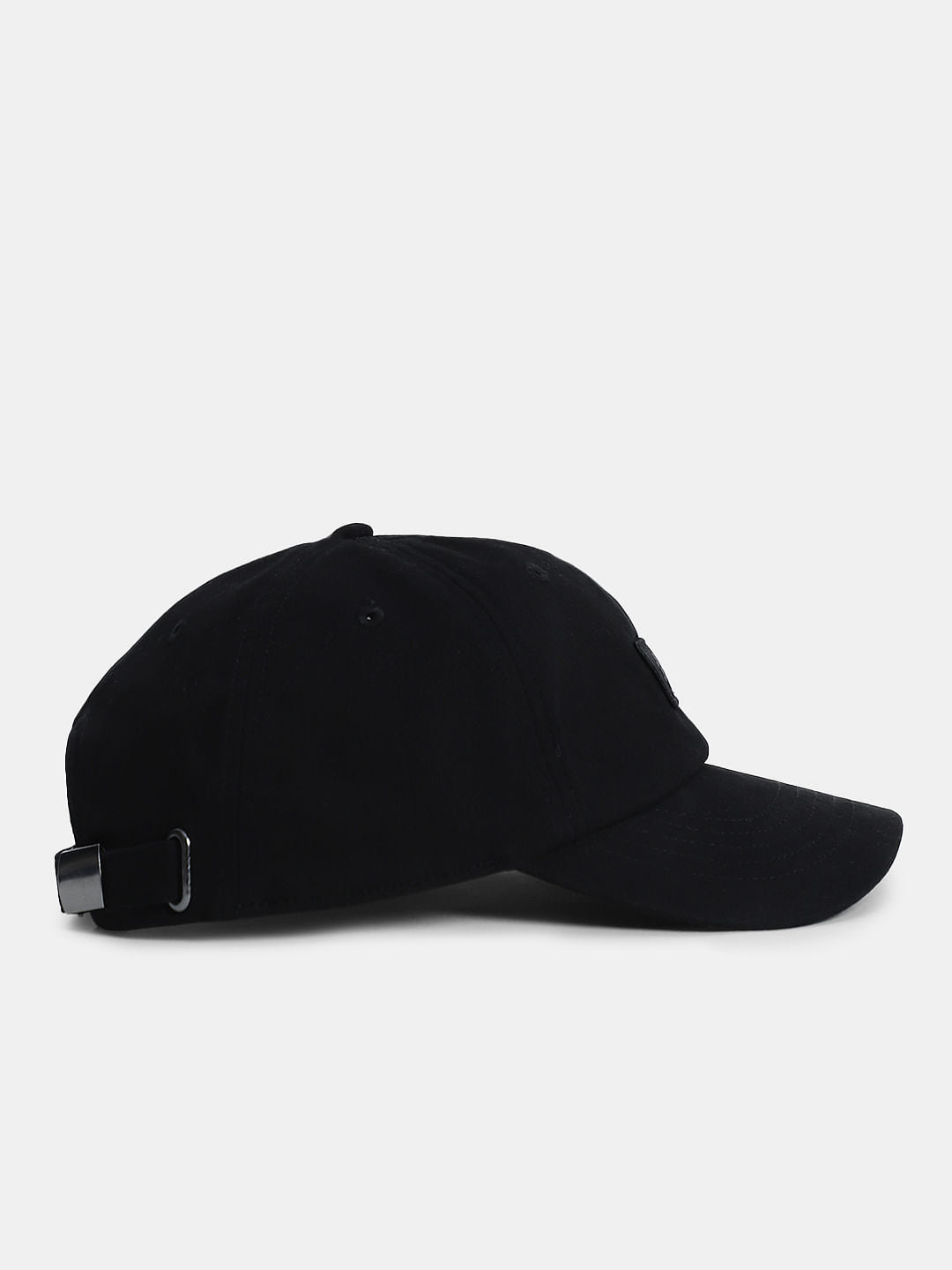 Black Cotton Baseball Cap